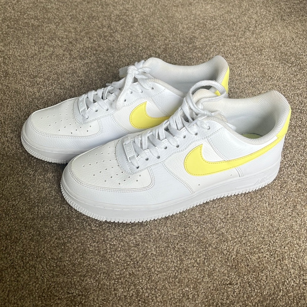 Women’s Yellow Nike Airforces